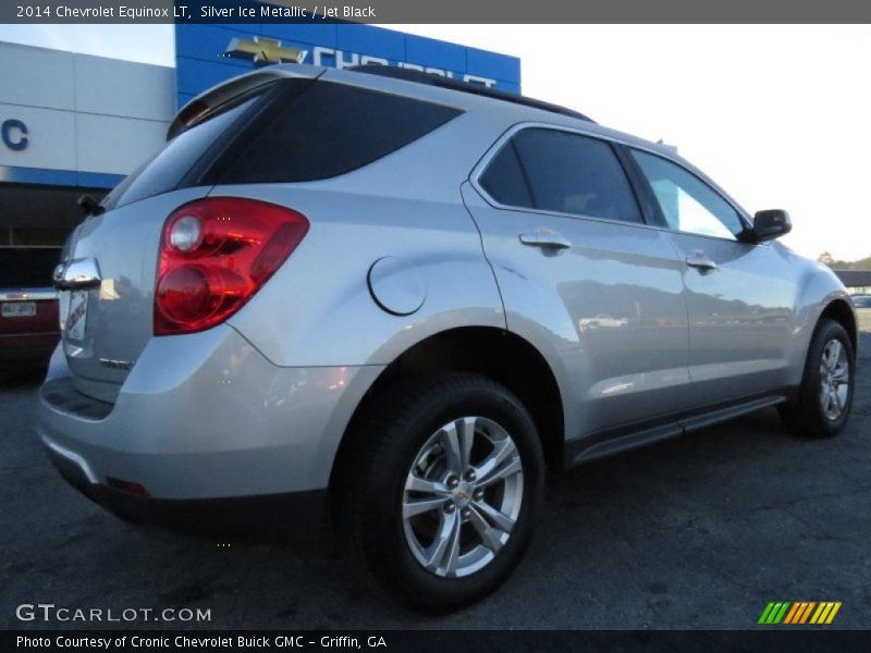 Silver Ice Metallic / Jet Black 2014 Chevrolet Equinox LT