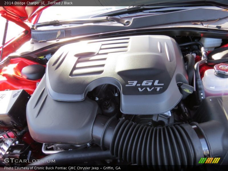 TorRed / Black 2014 Dodge Charger SE