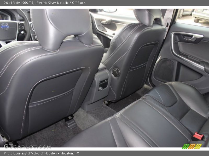 Electric Silver Metallic / Off Black 2014 Volvo S60 T5