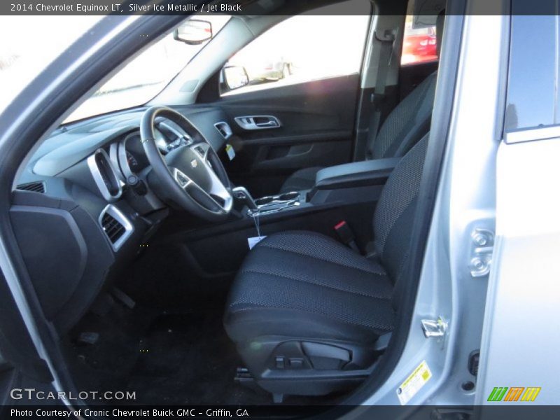 Silver Ice Metallic / Jet Black 2014 Chevrolet Equinox LT