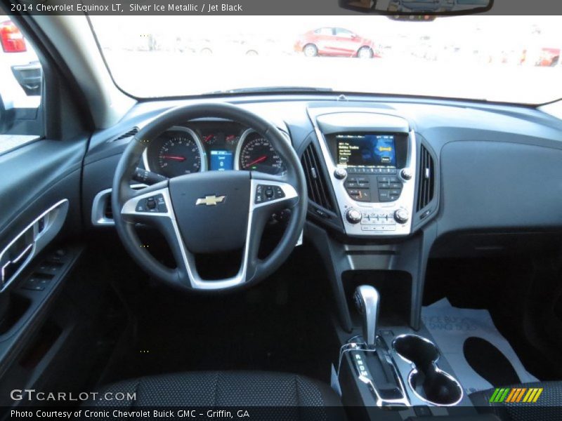 Silver Ice Metallic / Jet Black 2014 Chevrolet Equinox LT