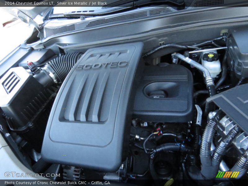 Silver Ice Metallic / Jet Black 2014 Chevrolet Equinox LT