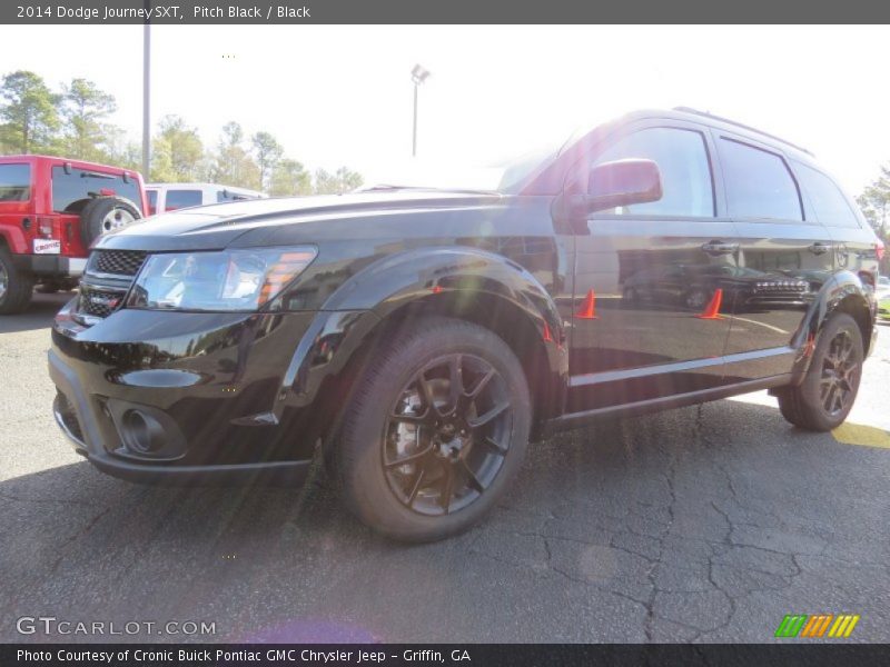 Pitch Black / Black 2014 Dodge Journey SXT
