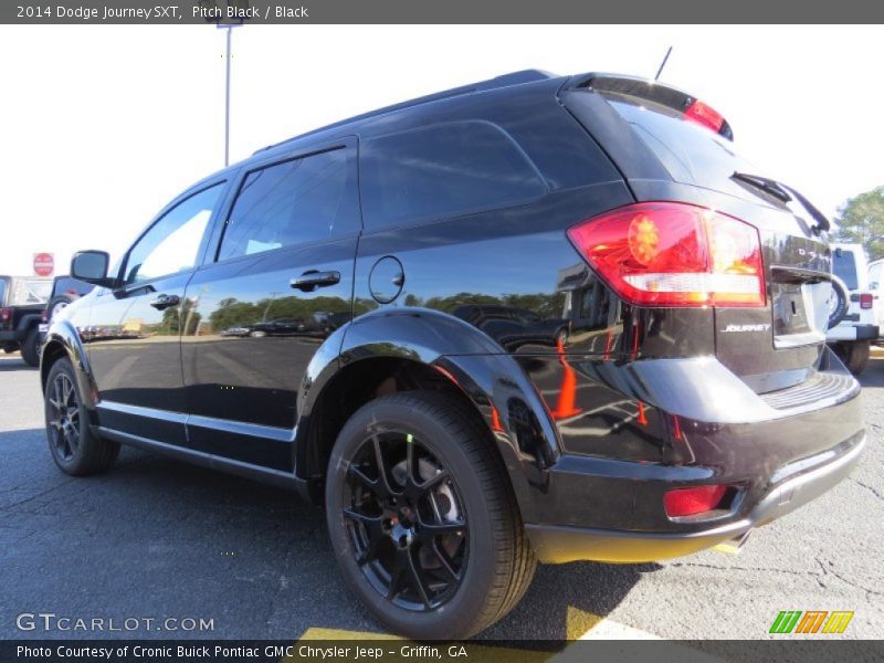 Pitch Black / Black 2014 Dodge Journey SXT
