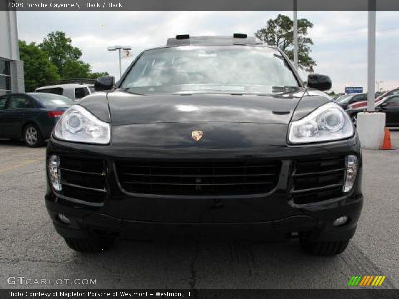 Black / Black 2008 Porsche Cayenne S