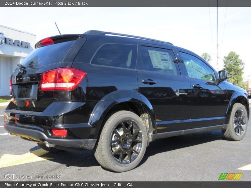 Pitch Black / Black 2014 Dodge Journey SXT