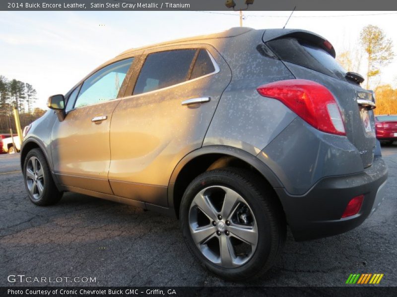  2014 Encore Leather Satin Steel Gray Metallic