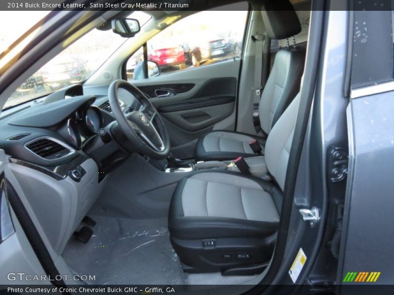 Front Seat of 2014 Encore Leather