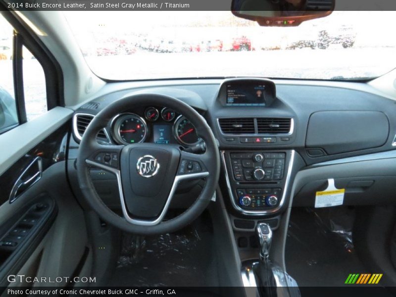 Dashboard of 2014 Encore Leather