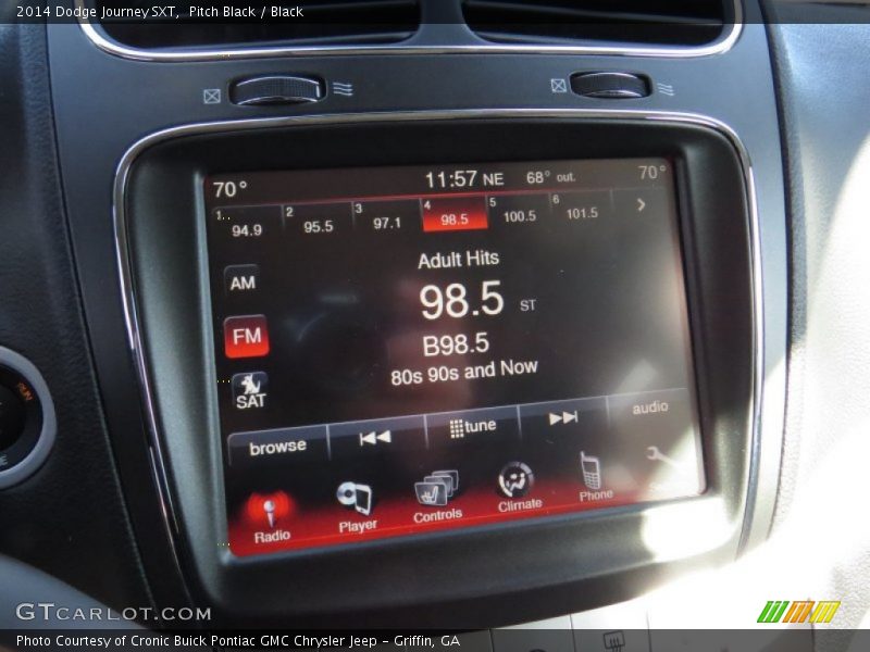 Pitch Black / Black 2014 Dodge Journey SXT