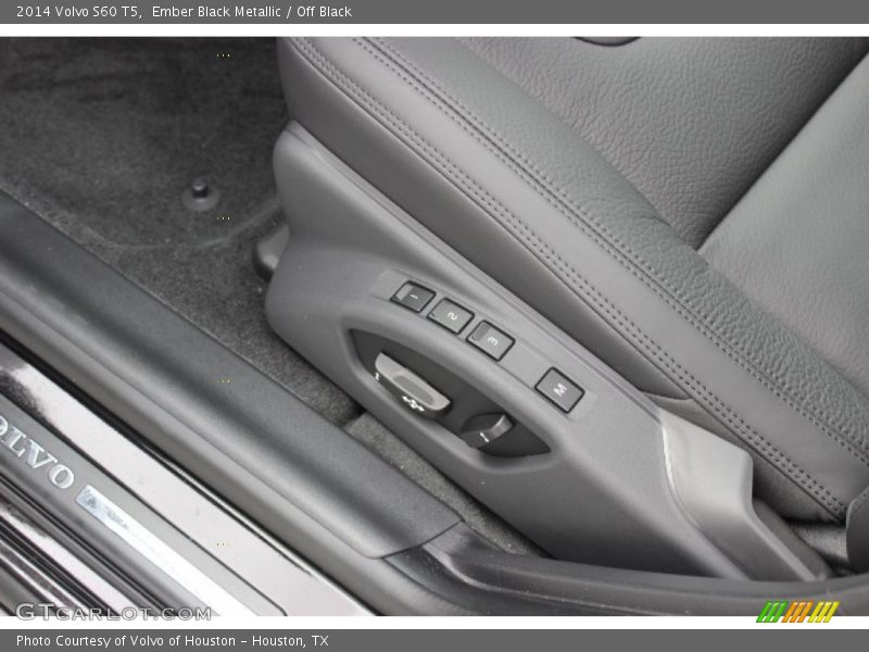 Ember Black Metallic / Off Black 2014 Volvo S60 T5