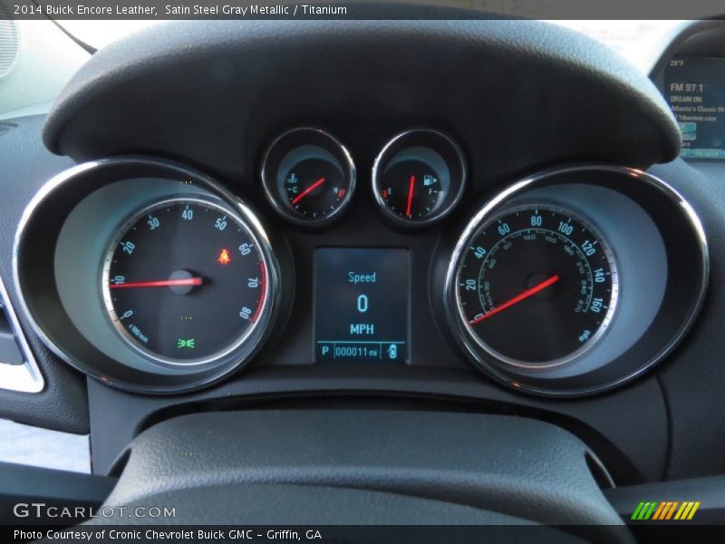  2014 Encore Leather Leather Gauges