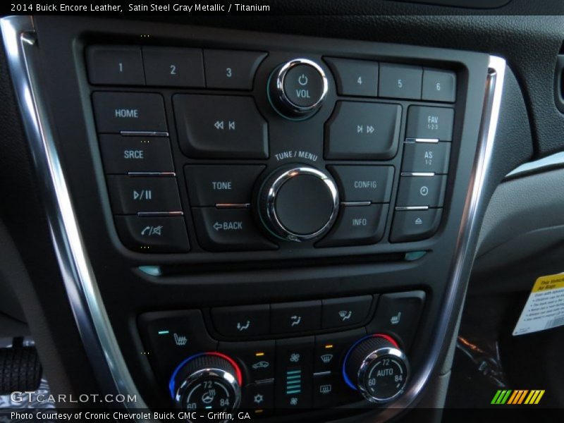 Controls of 2014 Encore Leather