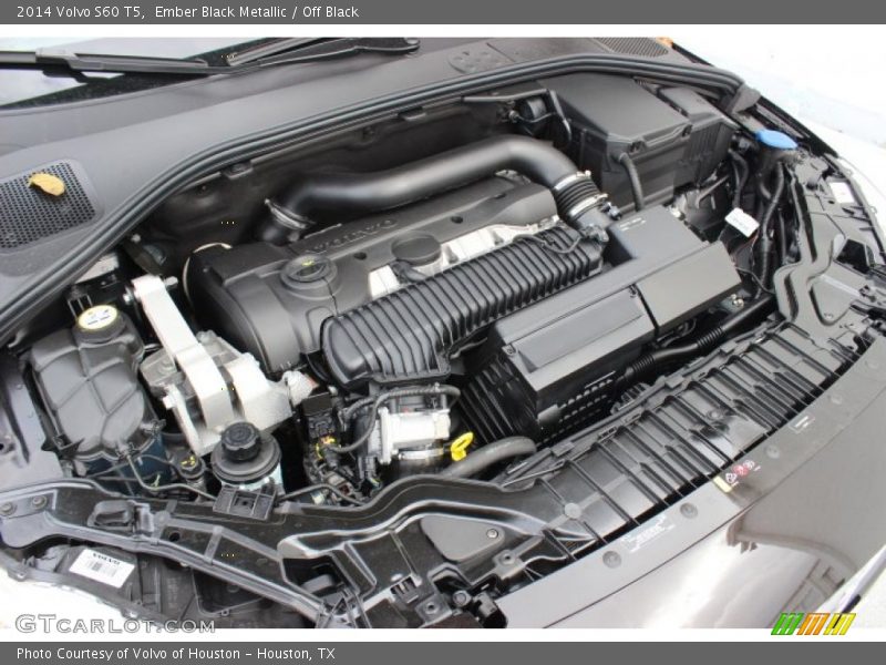 Ember Black Metallic / Off Black 2014 Volvo S60 T5