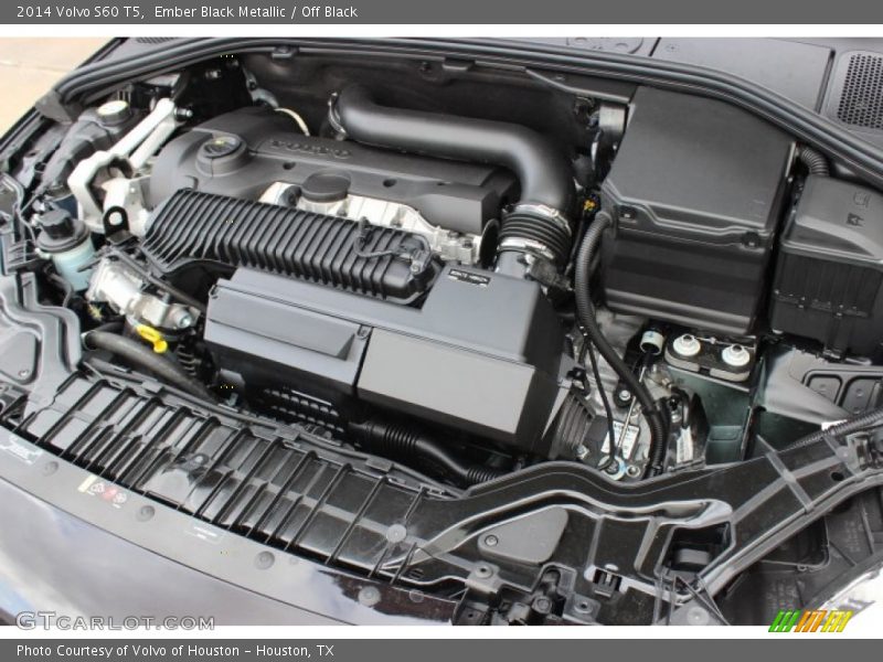 Ember Black Metallic / Off Black 2014 Volvo S60 T5