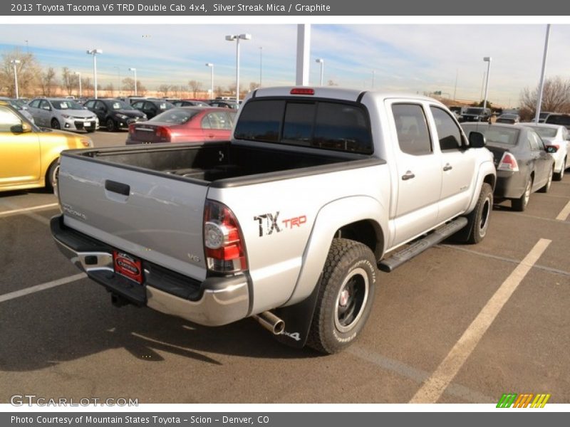 Silver Streak Mica / Graphite 2013 Toyota Tacoma V6 TRD Double Cab 4x4