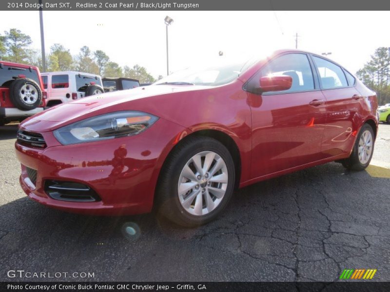 Redline 2 Coat Pearl / Black/Light Tungsten 2014 Dodge Dart SXT
