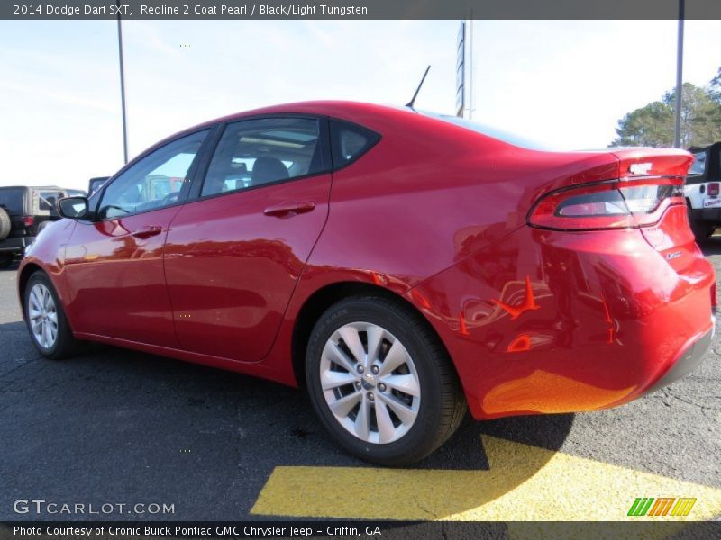 Redline 2 Coat Pearl / Black/Light Tungsten 2014 Dodge Dart SXT