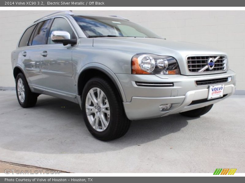 Electric Silver Metallic / Off Black 2014 Volvo XC90 3.2