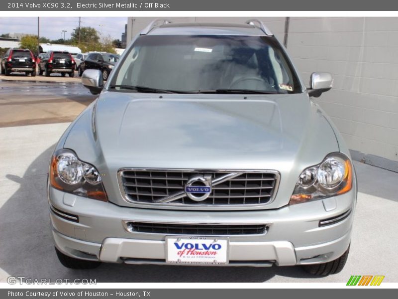 Electric Silver Metallic / Off Black 2014 Volvo XC90 3.2