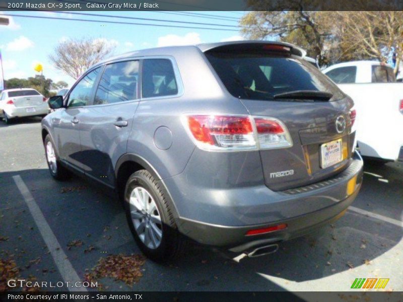 Galaxy Gray Mica / Black 2007 Mazda CX-9 Sport