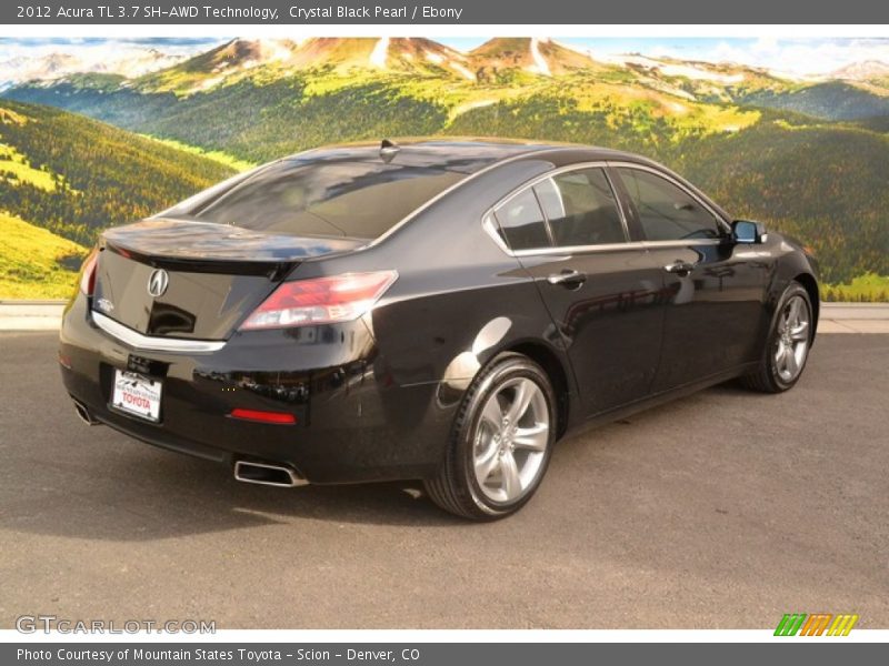 Crystal Black Pearl / Ebony 2012 Acura TL 3.7 SH-AWD Technology