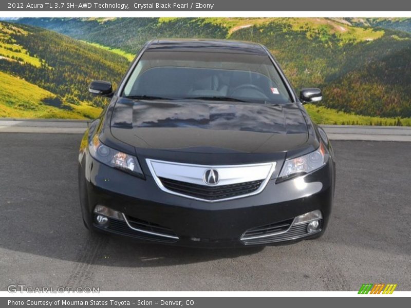 Crystal Black Pearl / Ebony 2012 Acura TL 3.7 SH-AWD Technology