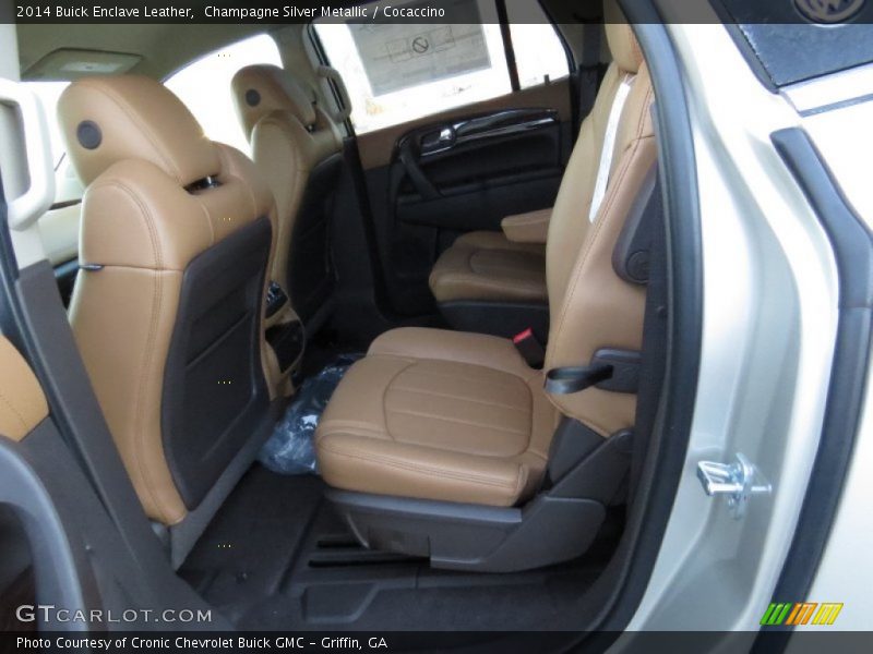 Champagne Silver Metallic / Cocaccino 2014 Buick Enclave Leather
