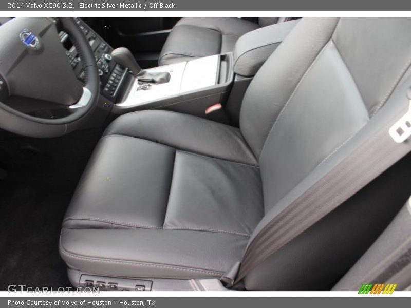 Electric Silver Metallic / Off Black 2014 Volvo XC90 3.2