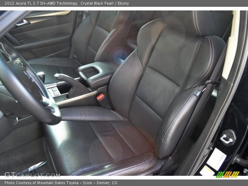Crystal Black Pearl / Ebony 2012 Acura TL 3.7 SH-AWD Technology
