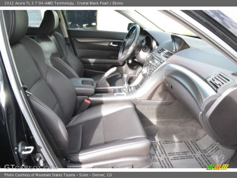 Crystal Black Pearl / Ebony 2012 Acura TL 3.7 SH-AWD Technology