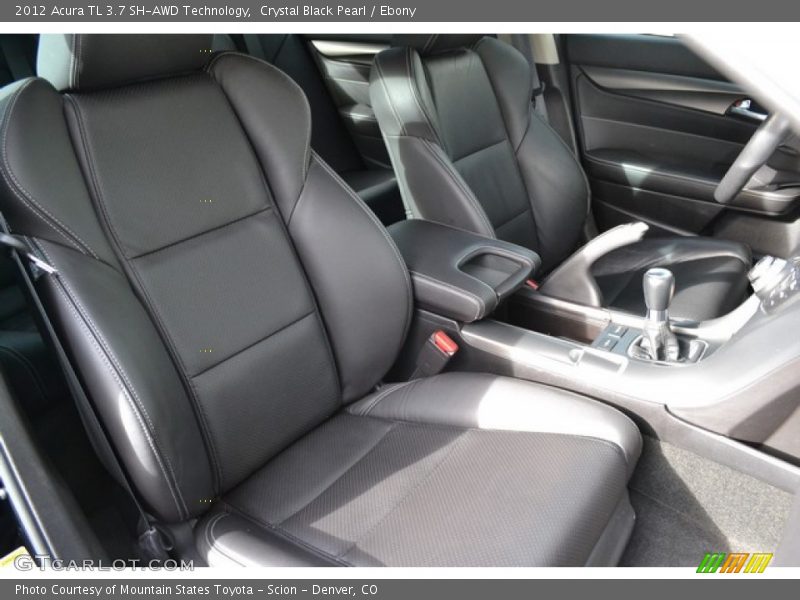 Crystal Black Pearl / Ebony 2012 Acura TL 3.7 SH-AWD Technology