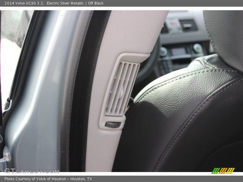 Electric Silver Metallic / Off Black 2014 Volvo XC90 3.2