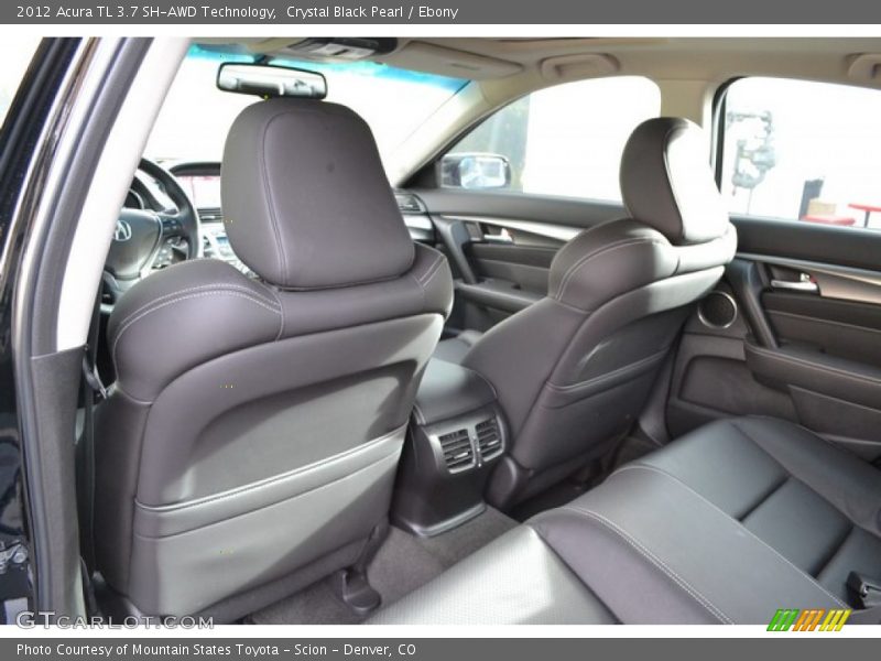 Crystal Black Pearl / Ebony 2012 Acura TL 3.7 SH-AWD Technology