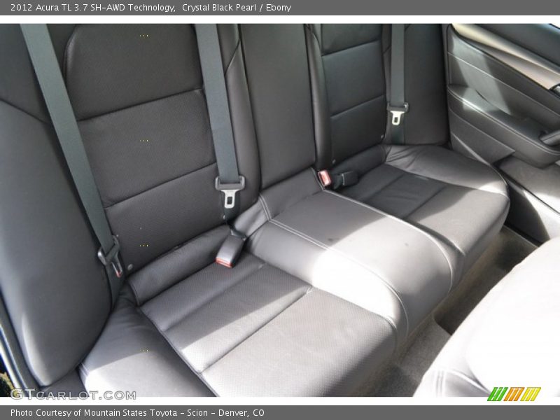 Crystal Black Pearl / Ebony 2012 Acura TL 3.7 SH-AWD Technology