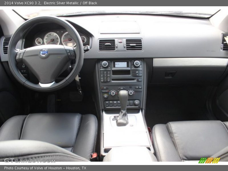 Electric Silver Metallic / Off Black 2014 Volvo XC90 3.2