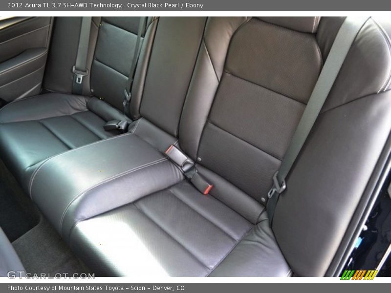 Crystal Black Pearl / Ebony 2012 Acura TL 3.7 SH-AWD Technology