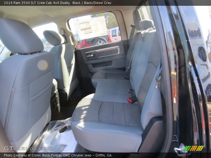 Black / Black/Diesel Gray 2014 Ram 3500 SLT Crew Cab 4x4 Dually