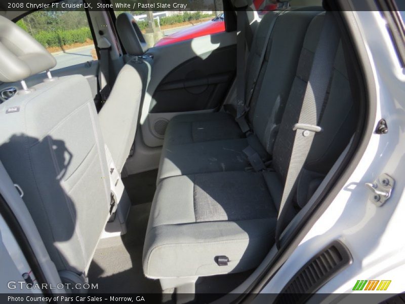 Stone White / Pastel Slate Gray 2008 Chrysler PT Cruiser LX