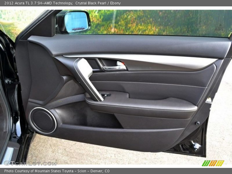 Crystal Black Pearl / Ebony 2012 Acura TL 3.7 SH-AWD Technology