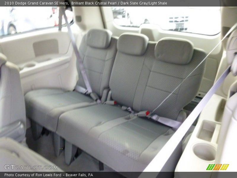Brilliant Black Crystal Pearl / Dark Slate Gray/Light Shale 2010 Dodge Grand Caravan SE Hero