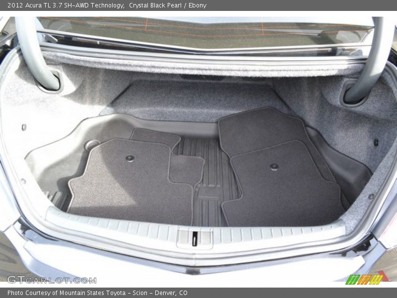 Crystal Black Pearl / Ebony 2012 Acura TL 3.7 SH-AWD Technology