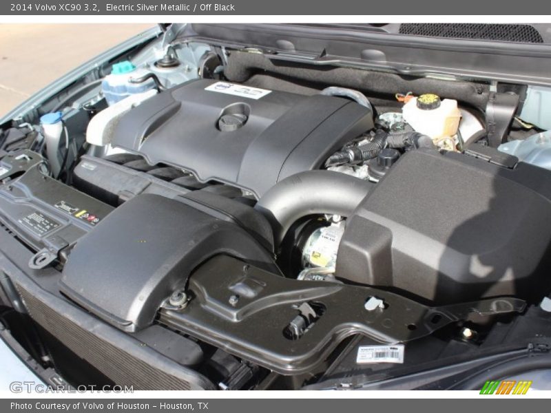 Electric Silver Metallic / Off Black 2014 Volvo XC90 3.2
