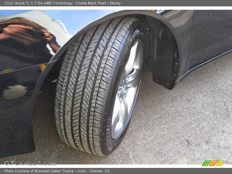 Crystal Black Pearl / Ebony 2012 Acura TL 3.7 SH-AWD Technology