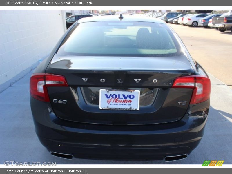 Saville Grey Metallic / Off Black 2014 Volvo S60 T5