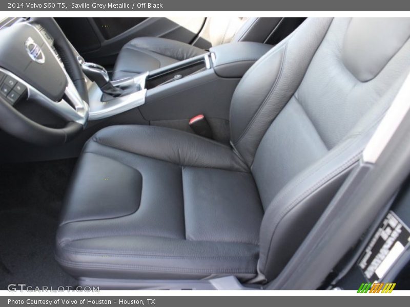 Saville Grey Metallic / Off Black 2014 Volvo S60 T5
