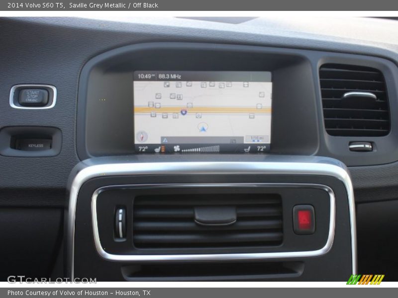 Saville Grey Metallic / Off Black 2014 Volvo S60 T5