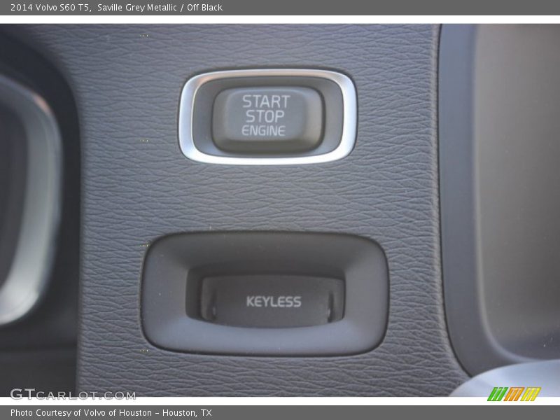 Saville Grey Metallic / Off Black 2014 Volvo S60 T5