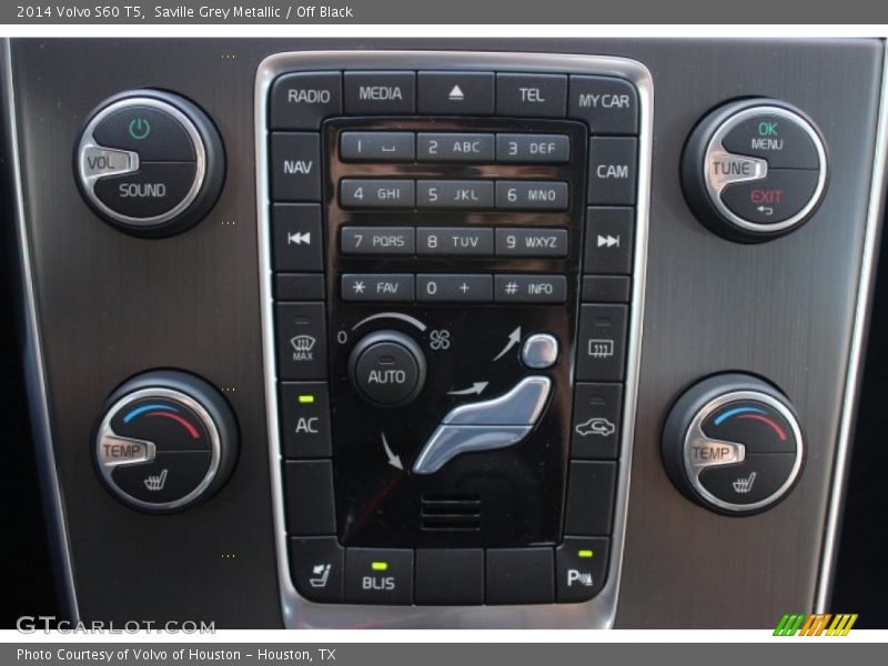 Saville Grey Metallic / Off Black 2014 Volvo S60 T5