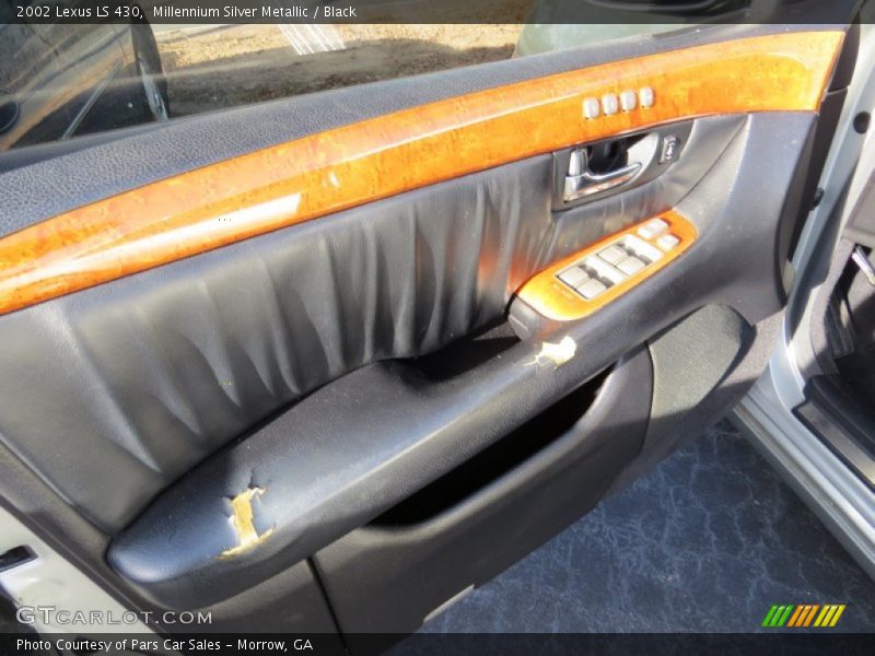 Millennium Silver Metallic / Black 2002 Lexus LS 430